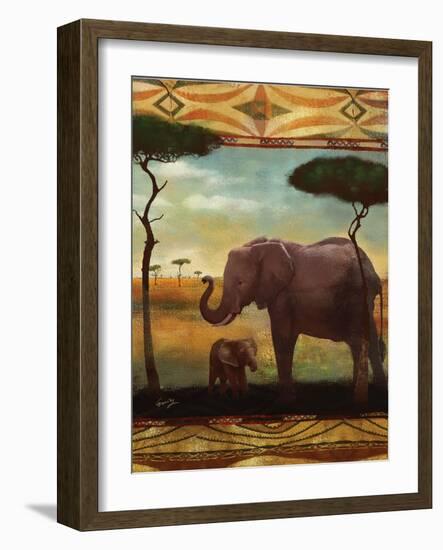 Jungle Giants II-Eric Yang-Framed Art Print