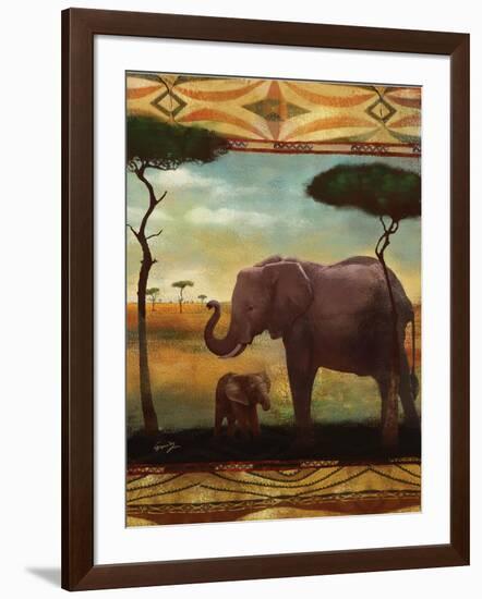 Jungle Giants II-Eric Yang-Framed Art Print