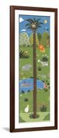 Jungle Growth Chart-Sophie Harding-Framed Giclee Print