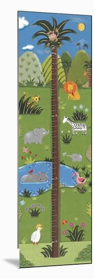Jungle Growth Chart-Sophie Harding-Mounted Giclee Print
