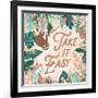 Jungle Hangout III-Laura Marshall-Framed Premium Giclee Print