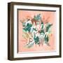 Jungle Hangout IV-Laura Marshall-Framed Art Print