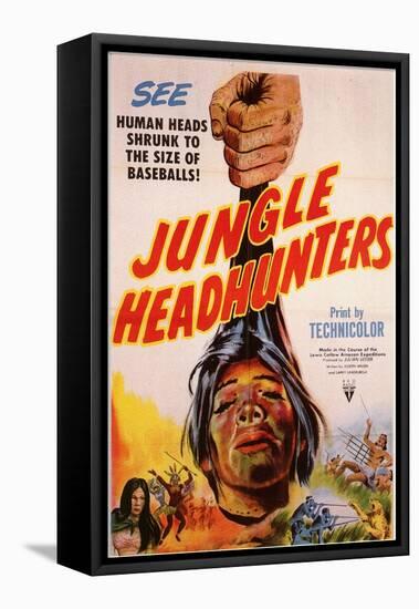 Jungle Headhunters, 1951-null-Framed Stretched Canvas