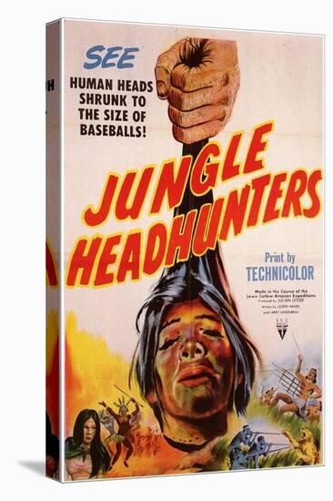 Jungle Headhunters, 1951-null-Stretched Canvas