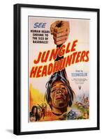 Jungle Headhunters, 1951-null-Framed Art Print