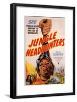 Jungle Headhunters, 1951-null-Framed Art Print