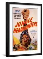 Jungle Headhunters, 1951-null-Framed Art Print