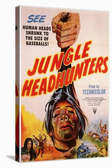 Jungle Headhunters, 1951-null-Stretched Canvas