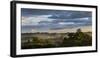 Jungle in sunset mist, Mrauk-U, Rakhine State, Myanmar-Keren Su-Framed Photographic Print