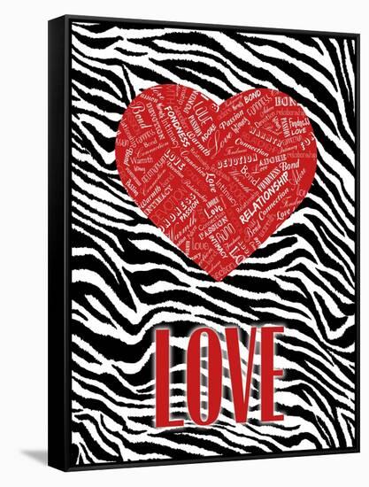 Jungle Love-OnRei-Framed Stretched Canvas