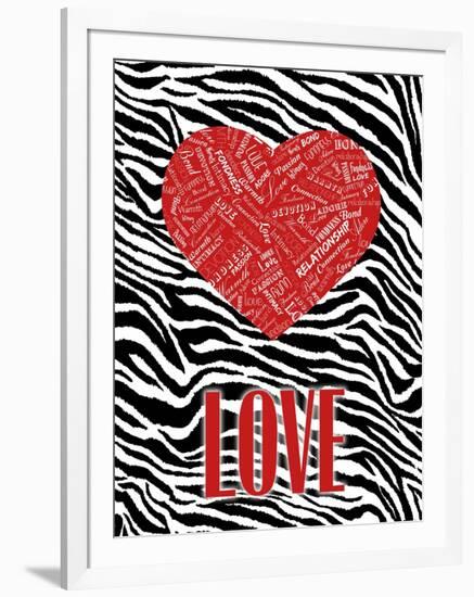 Jungle Love-OnRei-Framed Art Print