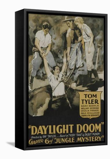 Jungle Mystery - Daylight Doom-null-Framed Stretched Canvas