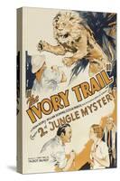 Jungle Mystery - the Ivory Trail-null-Stretched Canvas