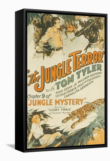 Jungle Mystery - the Jungle Terror-null-Framed Stretched Canvas