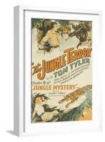 Jungle Mystery - the Jungle Terror-null-Framed Art Print