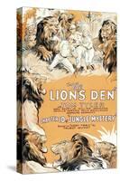 Jungle Mystery - the Lion's Den-null-Stretched Canvas