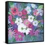 Jungle of Florals-Farida Zaman-Framed Stretched Canvas