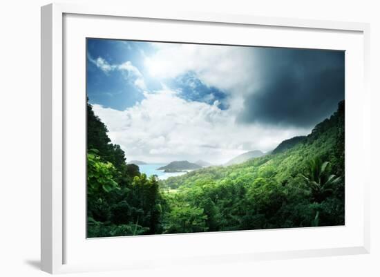 Jungle of Seychelles Island-Iakov Kalinin-Framed Photographic Print