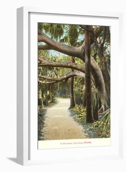 Jungle, Palm Beach, Florida-null-Framed Art Print