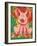 Jungle Pig-Julia Hulme-Framed Art Print