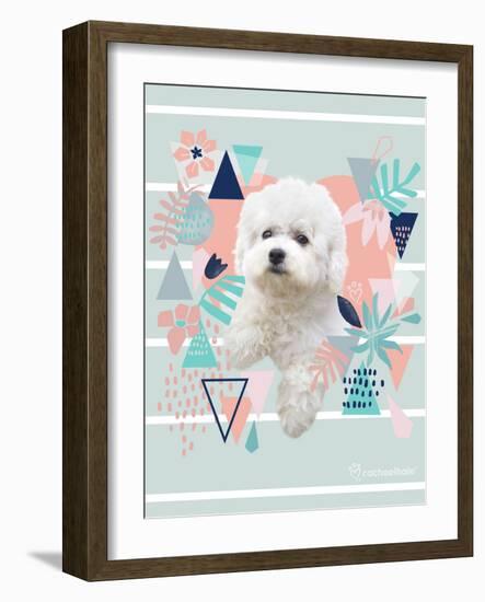 Jungle Puppy-Rachael Hale-Framed Photo