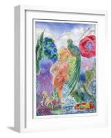 Jungle Quetzal, 2010-Louise Belanger-Framed Giclee Print