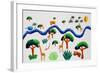 Jungle River, 2002-Julie Nicholls-Framed Giclee Print