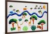 Jungle River, 2002-Julie Nicholls-Framed Giclee Print