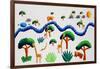 Jungle River, 2002-Julie Nicholls-Framed Giclee Print