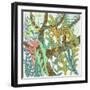 Jungle Roar I-Chariklia Zarris-Framed Art Print