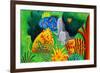 Jungle Scene, 2002-Julie Nicholls-Framed Giclee Print