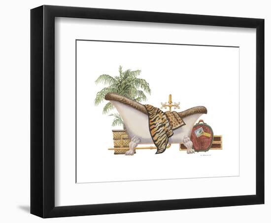 Jungle Soak-Lisa Danielle-Framed Art Print