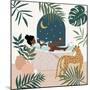 Jungle Spa I-Natalie Carpentieri-Mounted Art Print