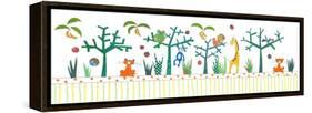 Jungle Theme-Effie Zafiropoulou-Framed Stretched Canvas