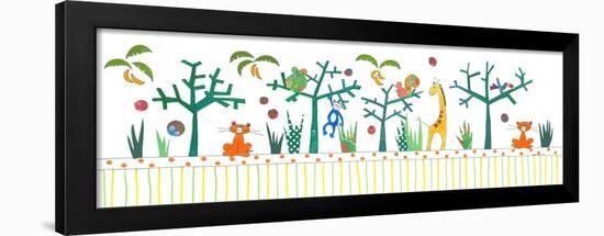 Jungle Theme-Effie Zafiropoulou-Framed Premium Giclee Print