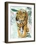 Jungle Tiger I-Elizabeth Medley-Framed Art Print
