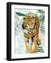 Jungle Tiger I-Elizabeth Medley-Framed Art Print