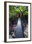 Jungle Toilet on a an Islet at the Marovo Lagoon, Solomon Islands, Pacific-Michael Runkel-Framed Photographic Print