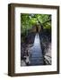 Jungle Toilet on a an Islet at the Marovo Lagoon, Solomon Islands, Pacific-Michael Runkel-Framed Photographic Print