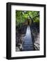 Jungle Toilet on a an Islet at the Marovo Lagoon, Solomon Islands, Pacific-Michael Runkel-Framed Photographic Print