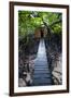 Jungle Toilet on a an Islet at the Marovo Lagoon, Solomon Islands, Pacific-Michael Runkel-Framed Photographic Print