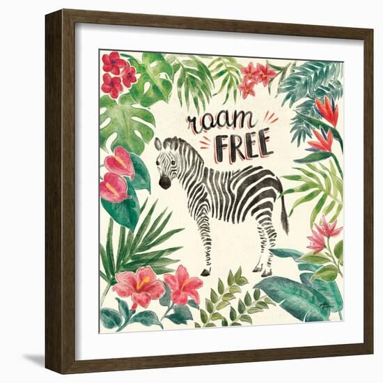 Jungle Vibes IV-Janelle Penner-Framed Art Print