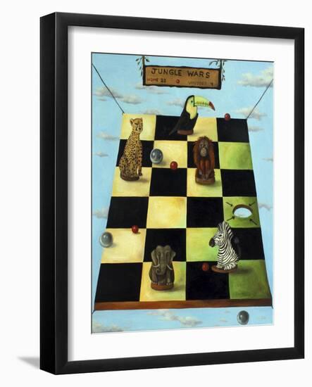 Jungle Wars-Leah Saulnier-Framed Giclee Print