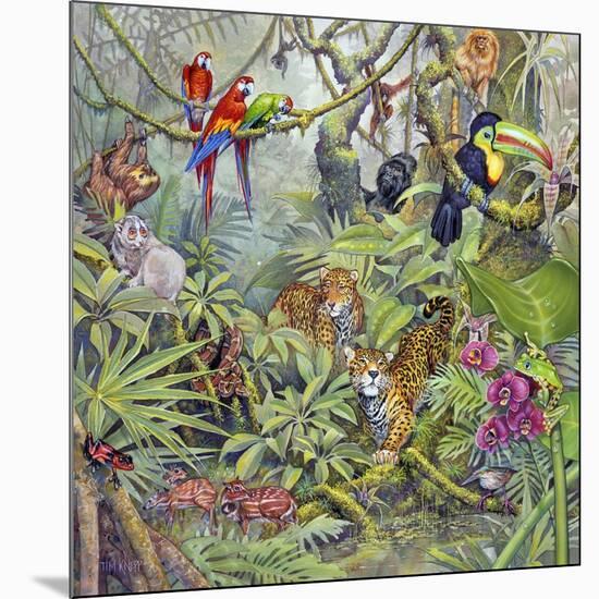 Jungle-Tim Knepp-Mounted Giclee Print