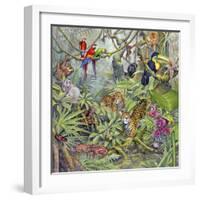 Jungle-Tim Knepp-Framed Giclee Print