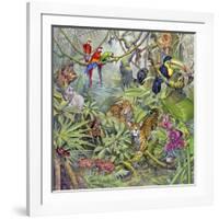 Jungle-Tim Knepp-Framed Giclee Print