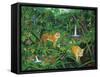 Jungle-Betty Lou-Framed Stretched Canvas