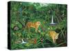 Jungle-Betty Lou-Stretched Canvas