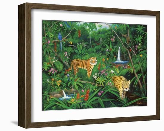 Jungle-Betty Lou-Framed Giclee Print