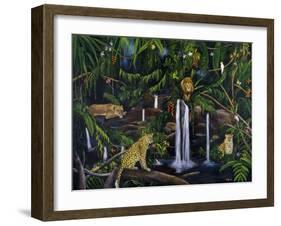 Jungle-Betty Lou-Framed Giclee Print